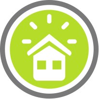 Smart Home Alarm Icon